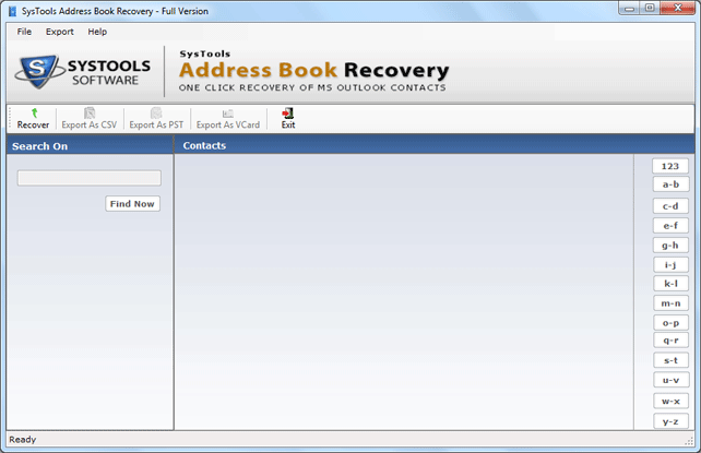 Скачать Best Address Book Recovery Software бесплатно. О программе.