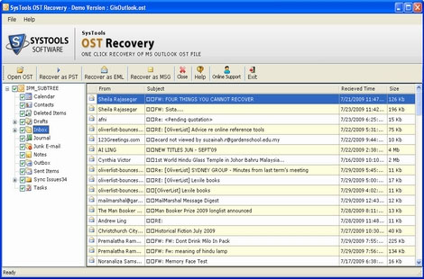OST PST Email Conversion Program 3.7