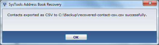 Address Book Recovery